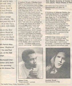 Seattle Times Tempo Word Patrick McDonald 11.2.90